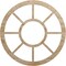 Ekena Millwork Grace Wood Fretwork Pierced Ceiling Medallion, Red Oak, 18"OD x 6 1/2"ID x 1/4"T CMWP18X0250GRRO - alternate 1